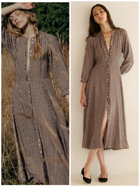 Doen Dresses & Skirts - 💕DÔEN💕 Madelaine Dress ~ Delphine Plaid Medium M NWT